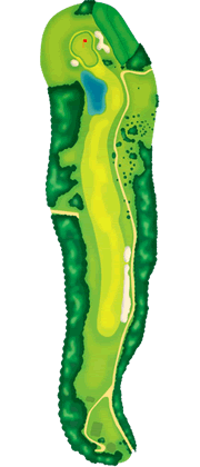 足摺コースHOLE8レイアウト